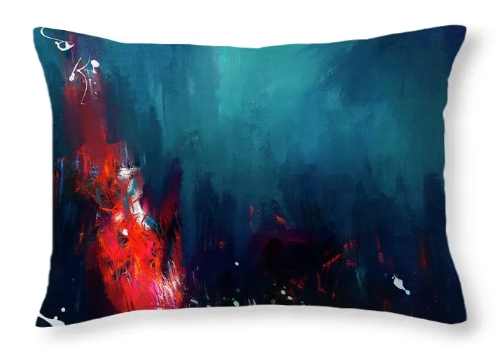 Abstract Lights - Throw Pillow