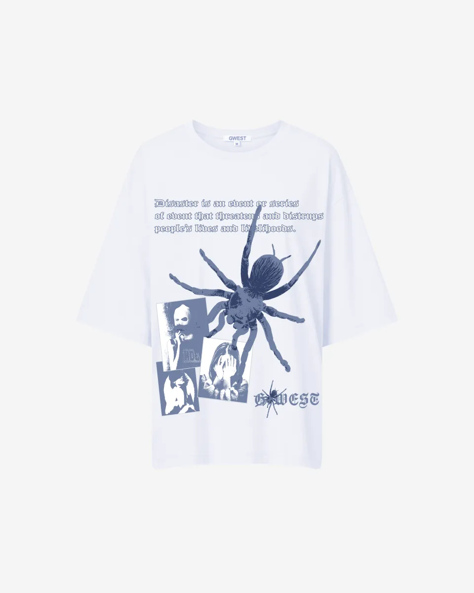 G West Oversized Big Spider Life Style Tee - WOMEN