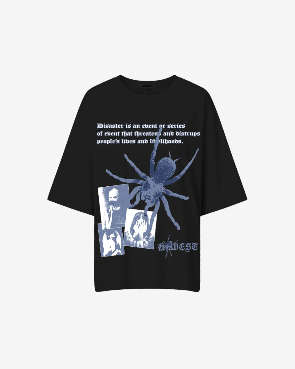 G West Oversized Big Spider Life Style Tee - WOMEN