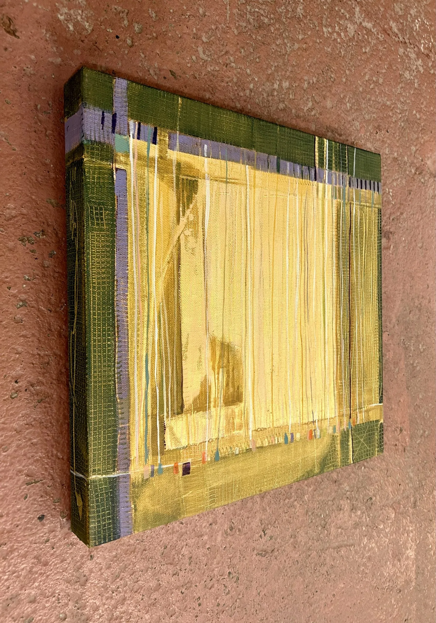 Jacqueline Kluver Original Art, "117th Element" Abstract, Acrylic on Canvas
