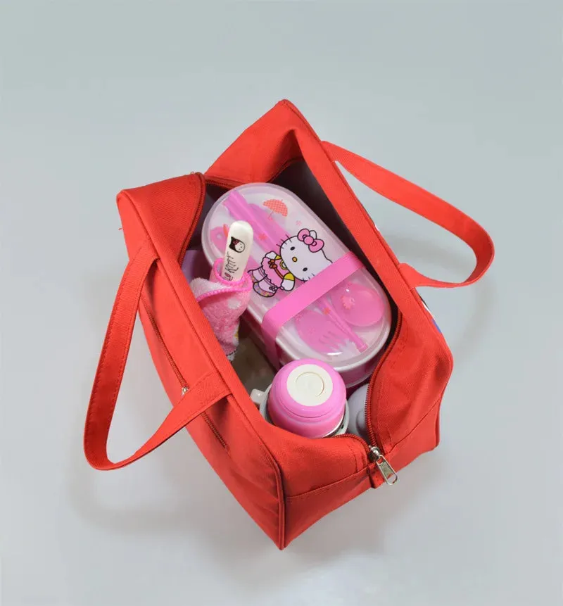 Kawaii  Hello Kitty Insulated Lunch Bag