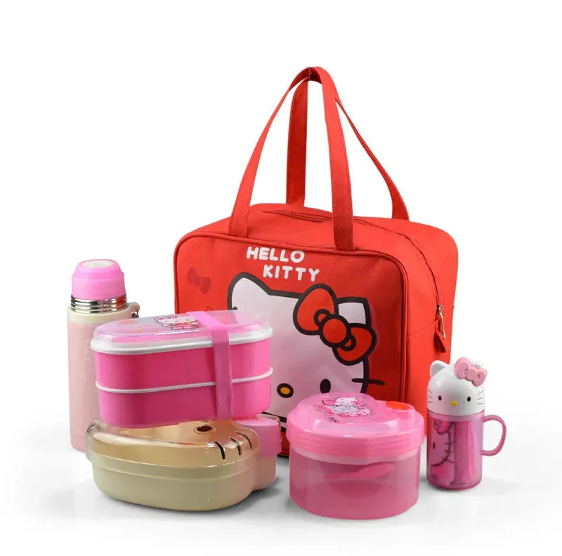 Kawaii  Hello Kitty Insulated Lunch Bag