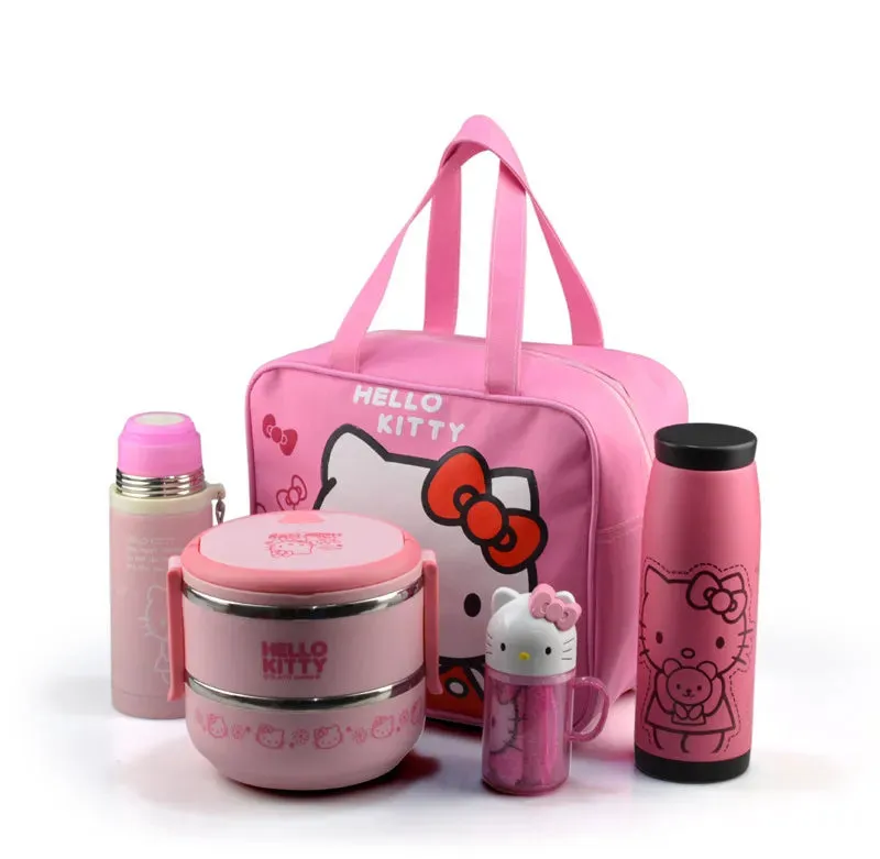 Kawaii  Hello Kitty Insulated Lunch Bag
