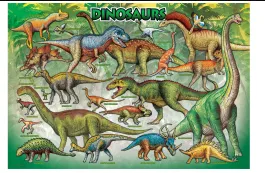 Lunch Box - Dinosaurs Puzzle - 100 pcs