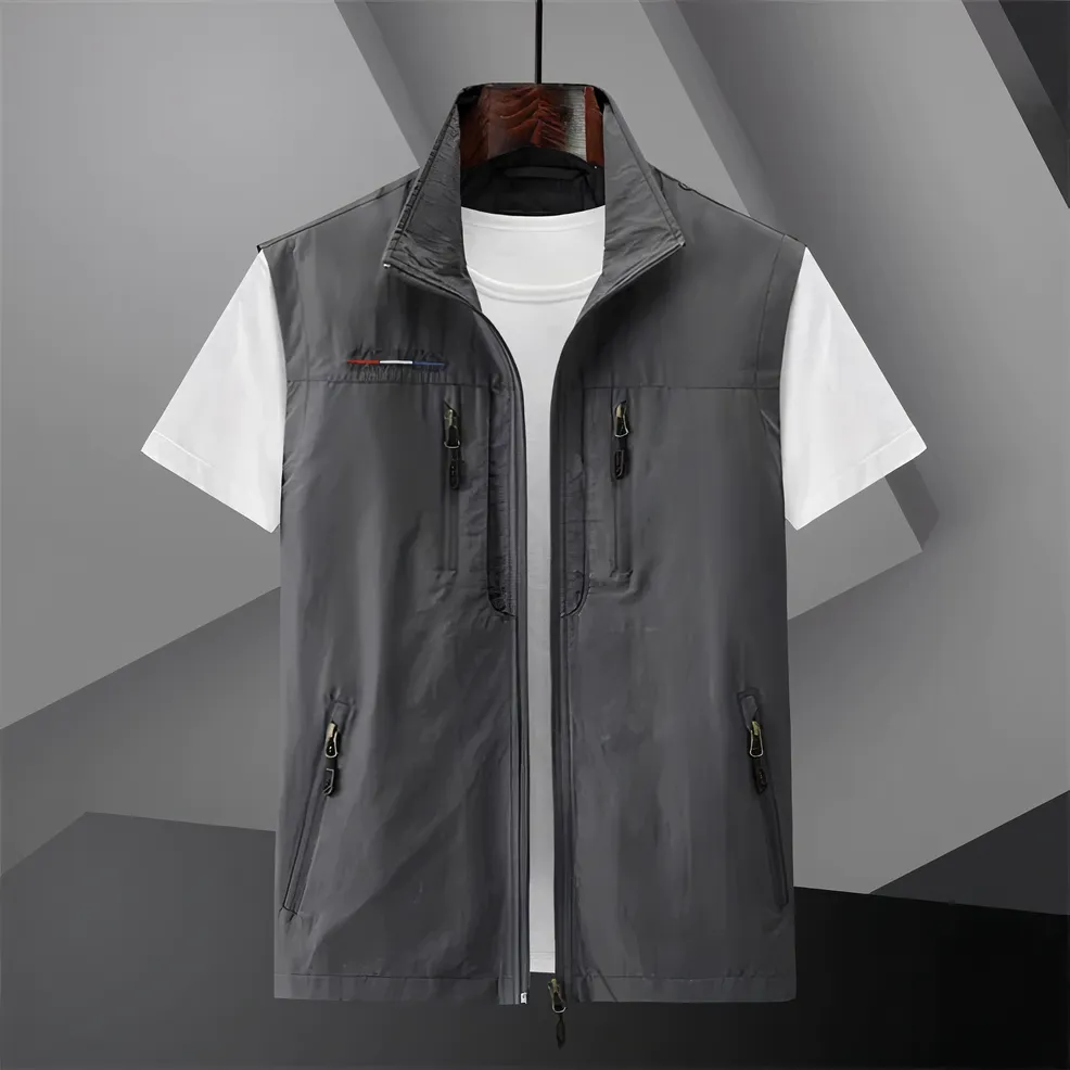 Maven - Trendy multi-pocket vest voor heren