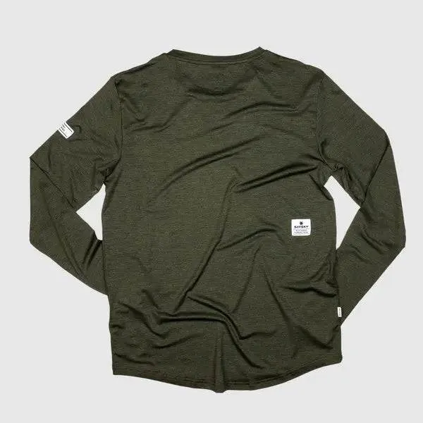 Saysky | Clean Pace | Long Sleeve | Heren | Olive